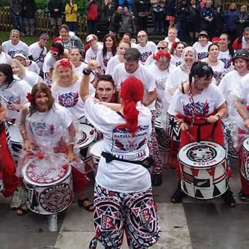 Batala Bangor at Portmeirion Festival No. 6